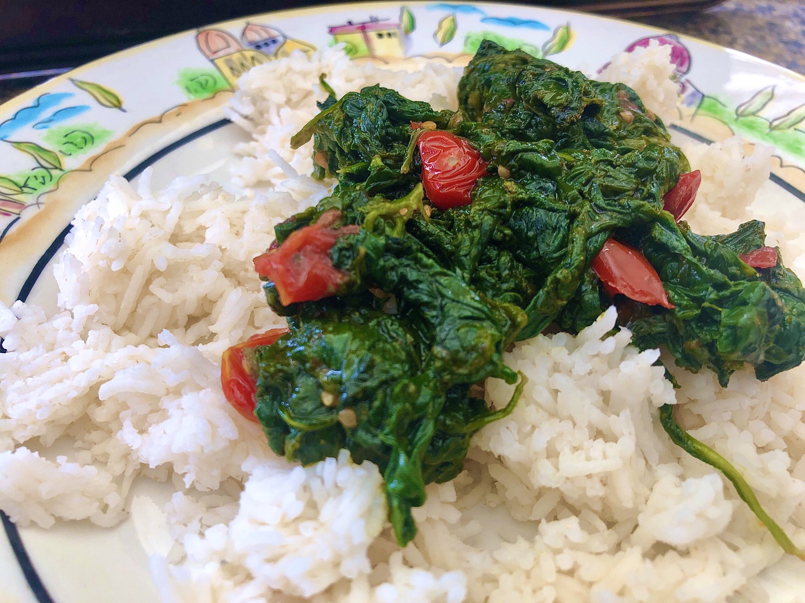 Sautéed Healthy Spinach